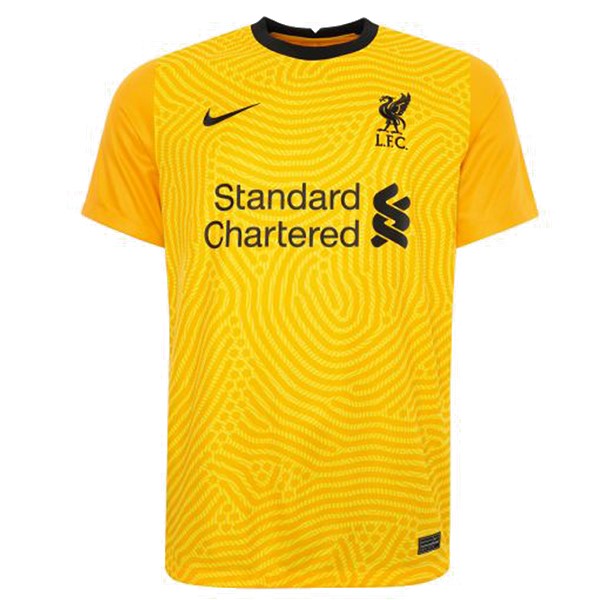 Thailande Maillot Football Liverpool Exterieur Gardien 2020-21 Jaune